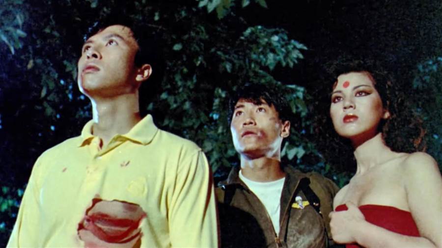 1991年甄子丹林國斌首次合作拍了部恐怖片，尺度大定為限制級，「扯腸子」和「噴血」成為常規操作！