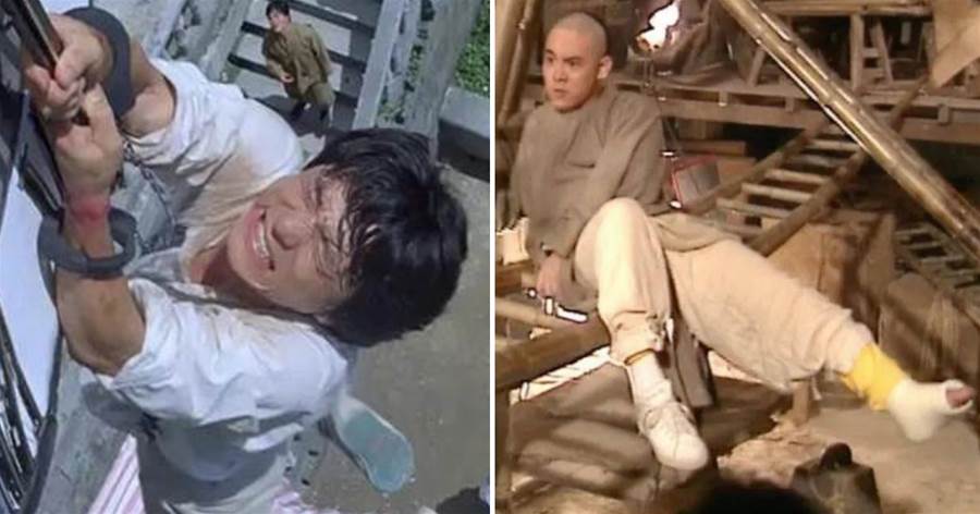 香港電影10大「玩命」鏡頭：李賽鳳胡慧中慘不忍睹，李連杰一部戲骨折兩次，成龍差點送命！